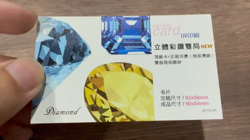名片印刷材質案例，名片印刷、名片材質、品牌名片，都市彩繪案例