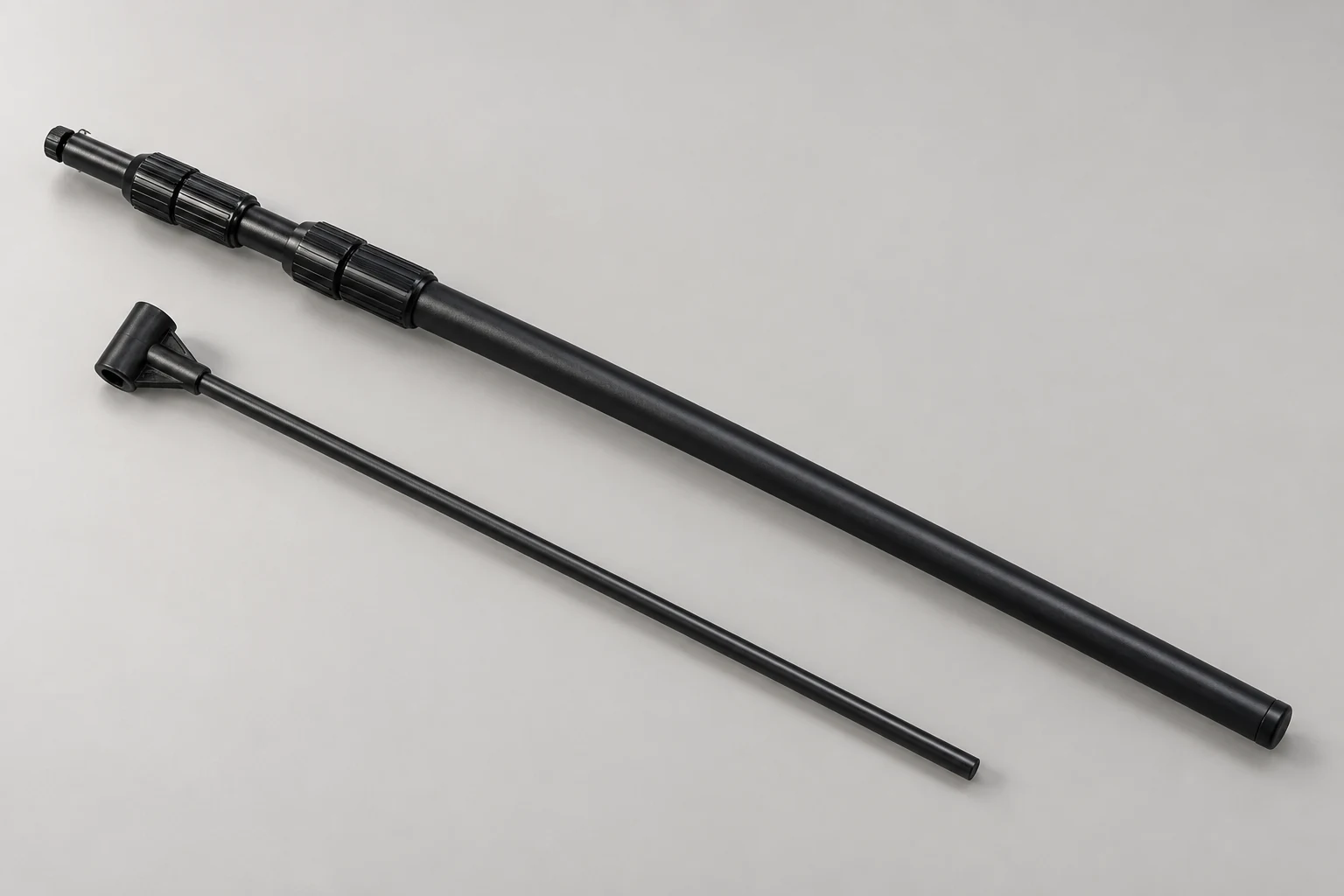 旗桿,3.5 米黑色伸縮桿產品圖 2